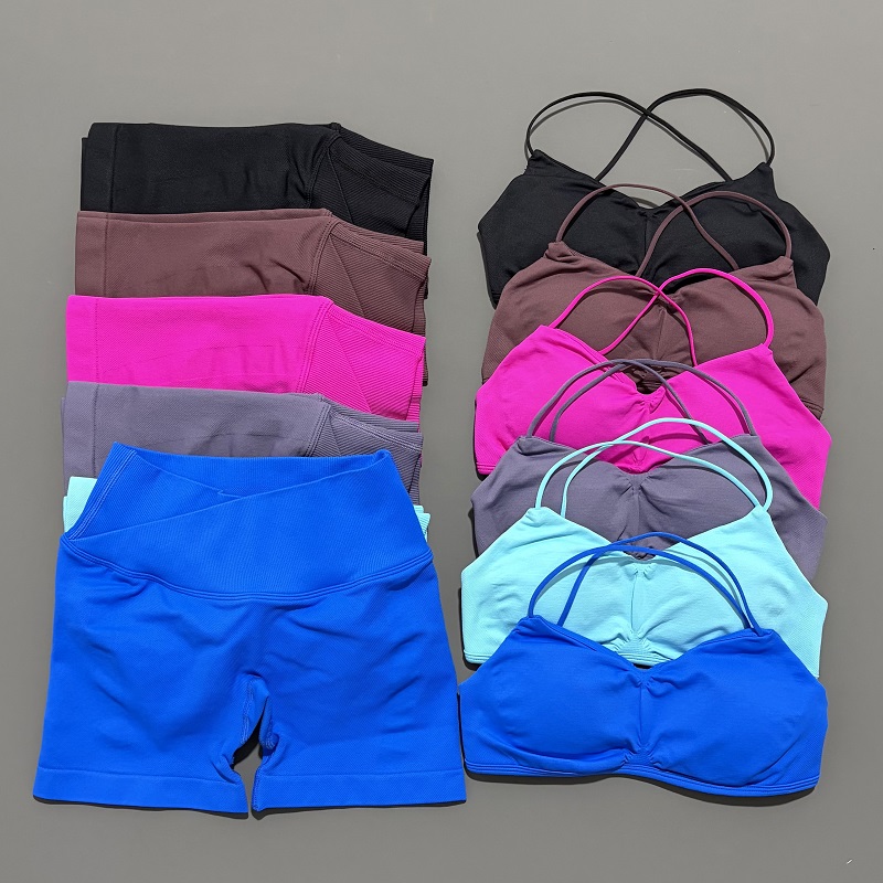Yoga Fitness Workout - 2 Piece Vision Gym Set Women