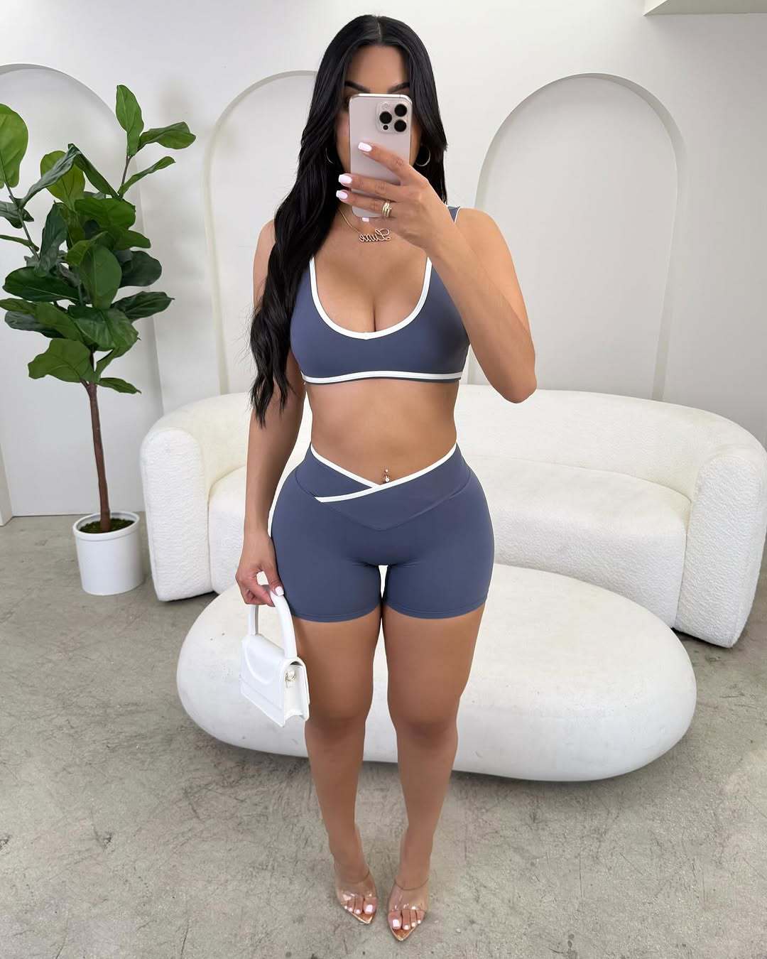 STYLISH LADY Contrast Trim Yog - огляд і ціна Yoga Fitness Fit Club
