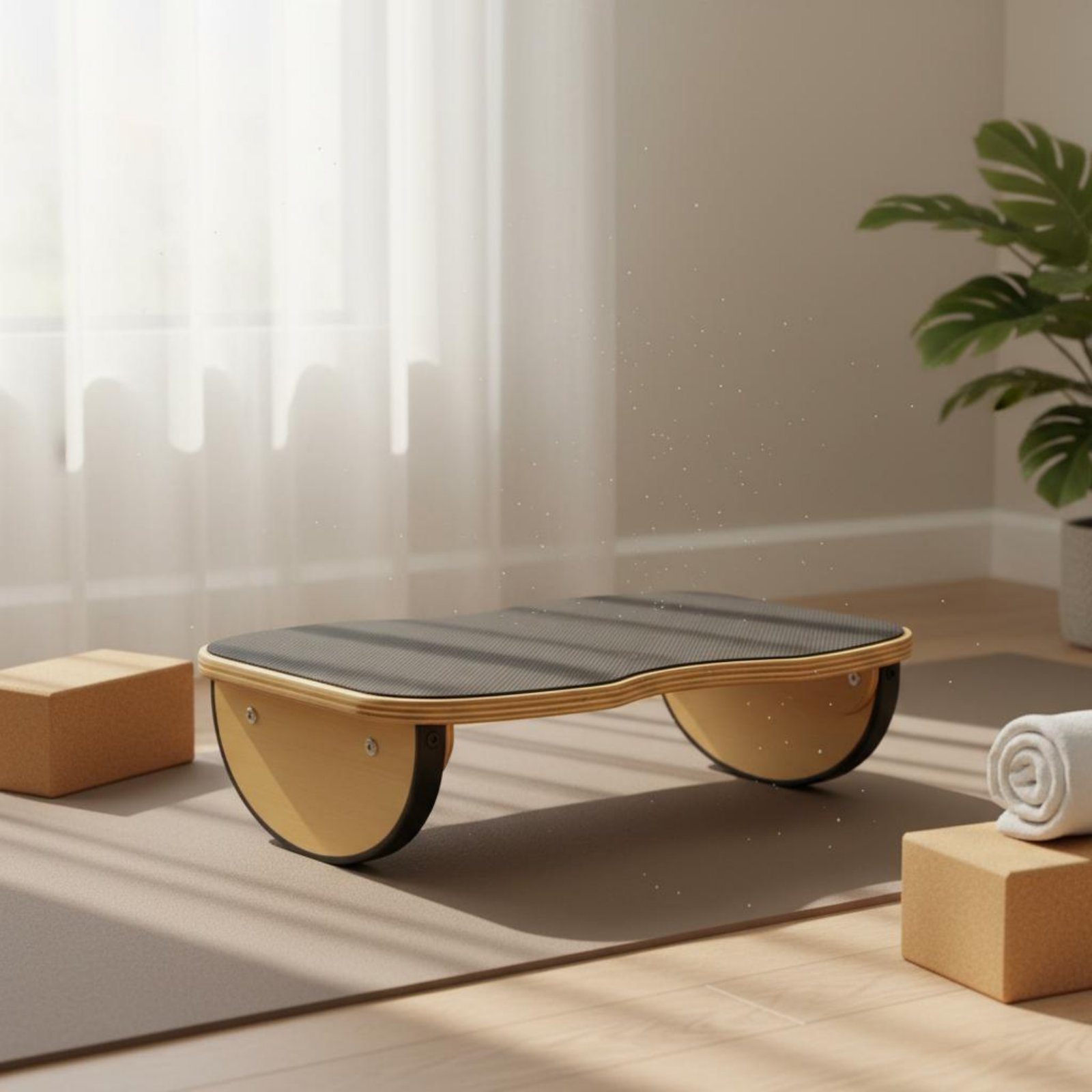 Wooden Balance Board Rocking M - огляд і ціна Balance Board Fitness