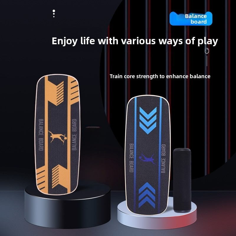 `Wooden Adjustable Bottom Colu - огляд і ціна Balance Board Fitness