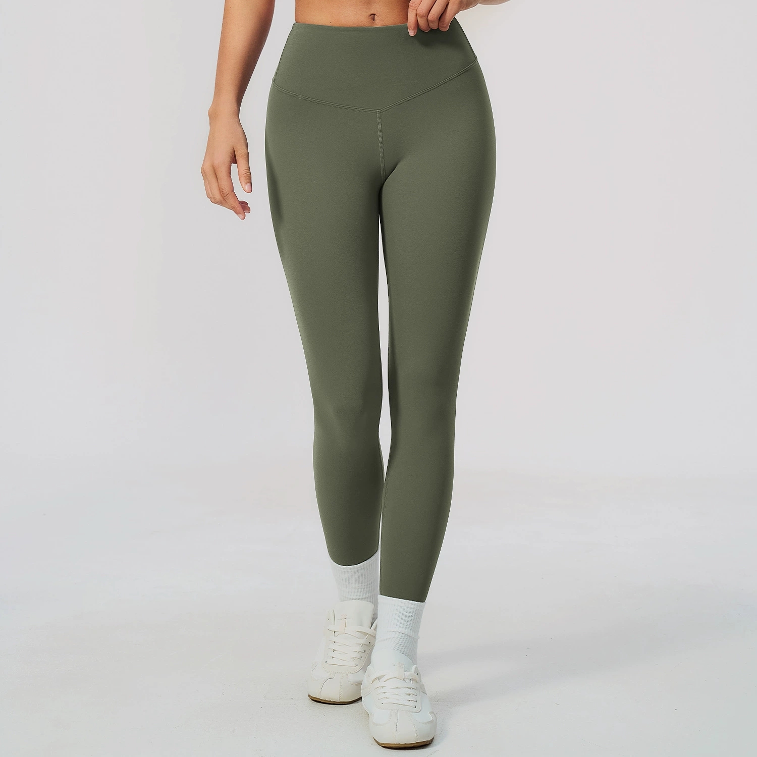 Solid Color Yoga Pants Women's - огляд і ціна Yoga Fitness Workout