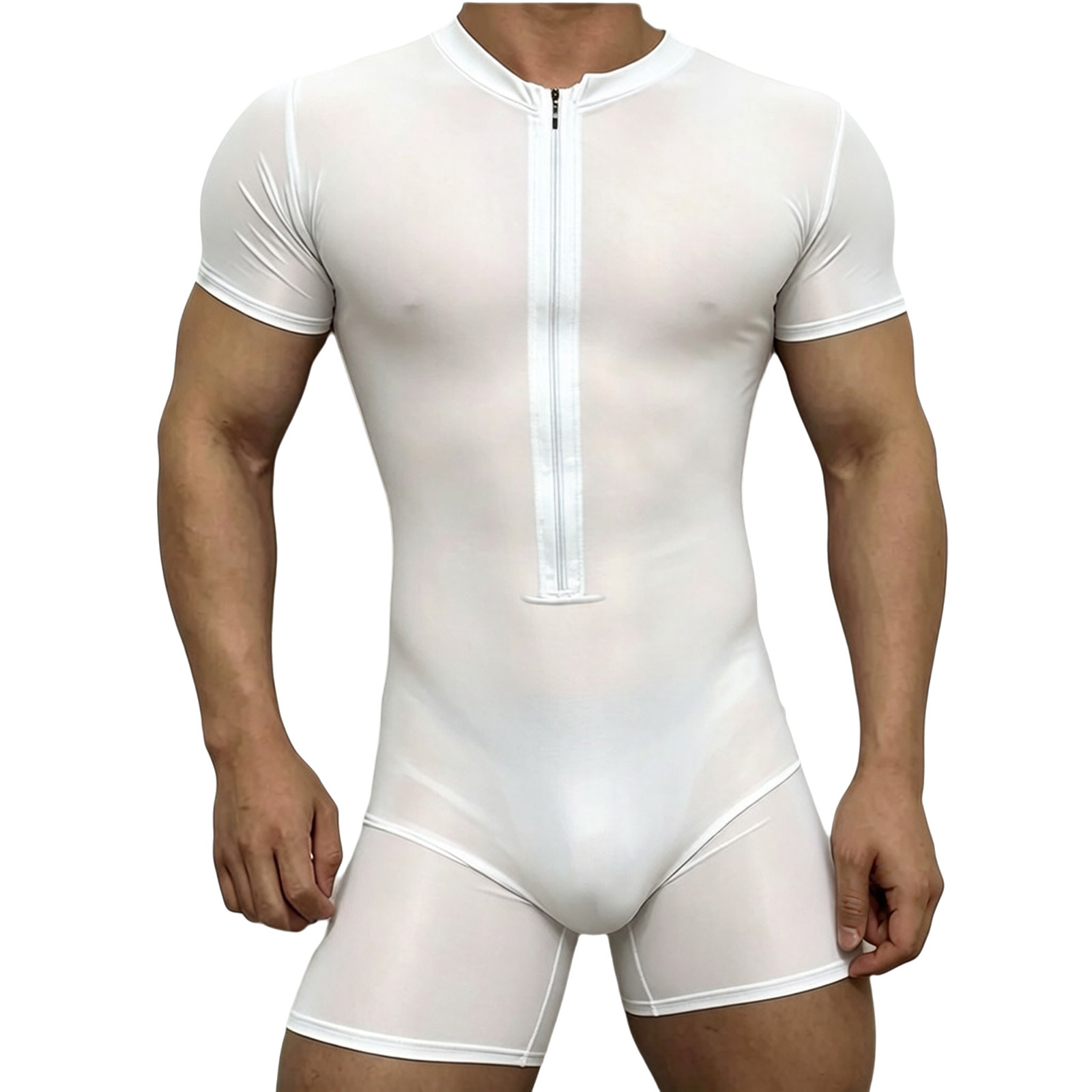 Mens Silky Stretchy Rompers Sh - огляд і ціна Yoga Fitness Fit Club