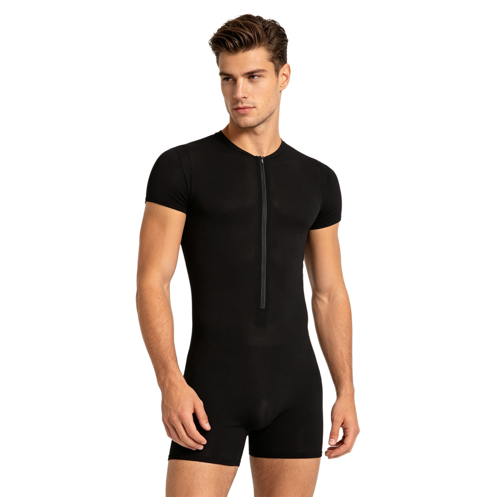 Mens Silky Stretchy Rompers Sh - огляд і ціна Yoga Fitness Fit Club