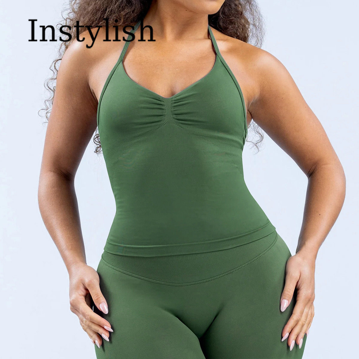 Women Seamless Yoga 2 Piece Se - огляд і ціна Yoga Fitness Workout