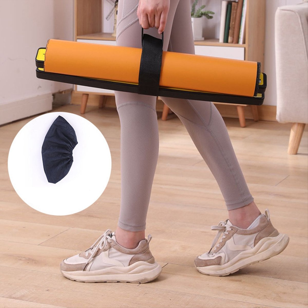 L79A Yoga Sliding Mat Sports F - огляд і ціна Yoga Mat For Fitness